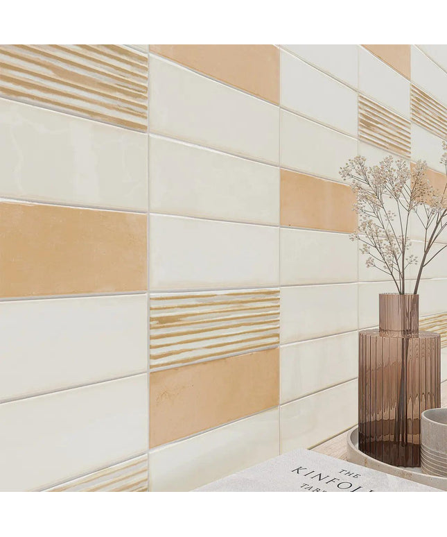 lime adobe wall tiles subway mix 2x6