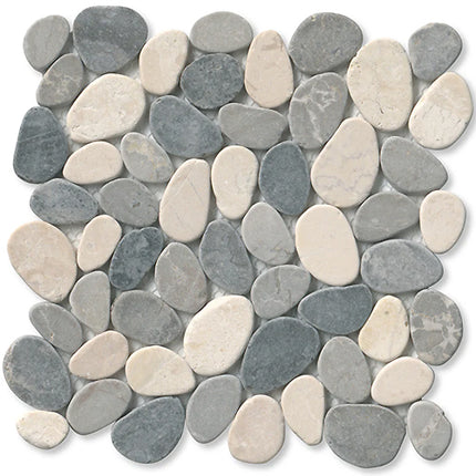 cobbles pebble tile tumbled 12x12 Cobbles Astoria