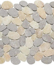 Cobbles-Sterling Grey & Quartz