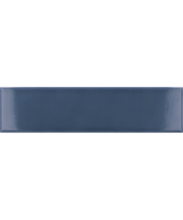 Navy blue rectangular tile
