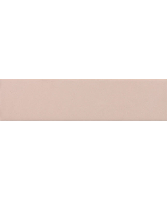 A close-up color swatch of a light warm beige or blush-tinted material with subtle texture.