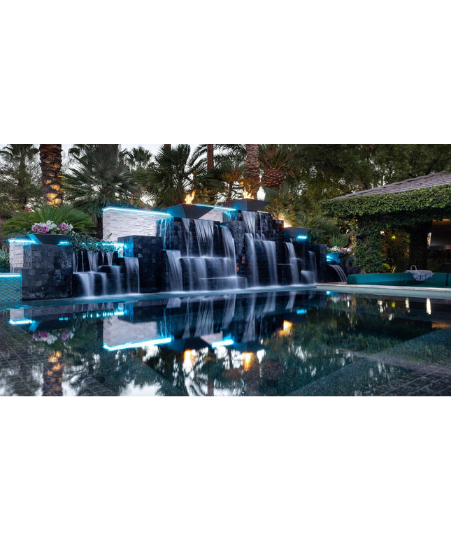 Crescent Temple Lava pool tile