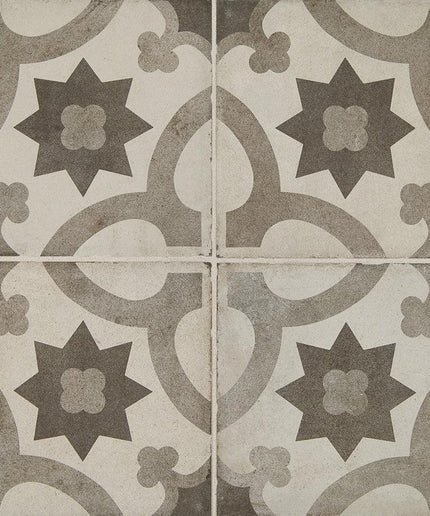 Quartetto Cool Glazed Porcelain Tile 8x8