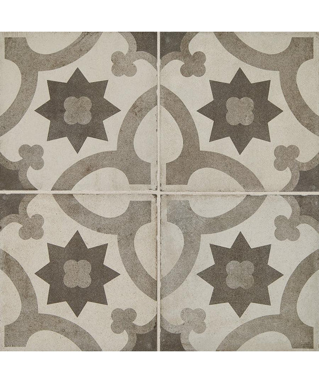 Quartetto Cool Glazed Porcelain Tile 8x8