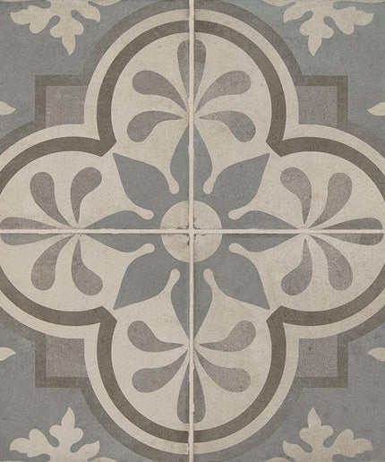 Quartetto Cool Glazed Porcelain Tile 8x8
