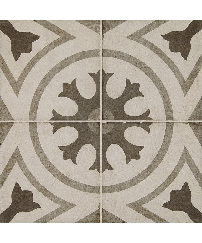 Quartetto Cool Glazed Porcelain Tile 8x8