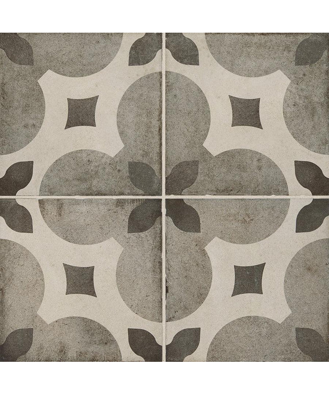 Quartetto Cool Glazed Porcelain Tile 8x8