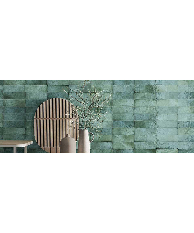 DYROY-green-2x8-subway-tile-walls