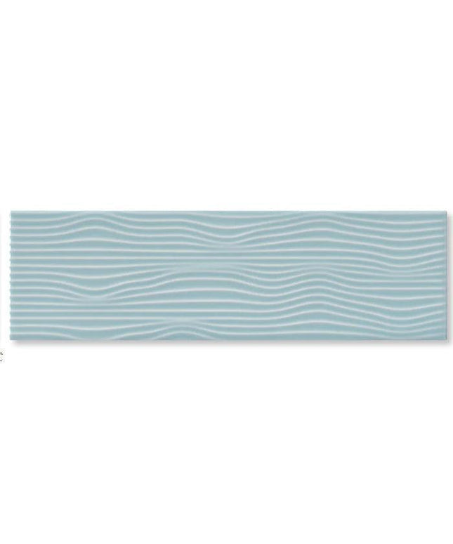 ebb and flow ceramic tile gloss 3 5x12 Ebb Sea Foam