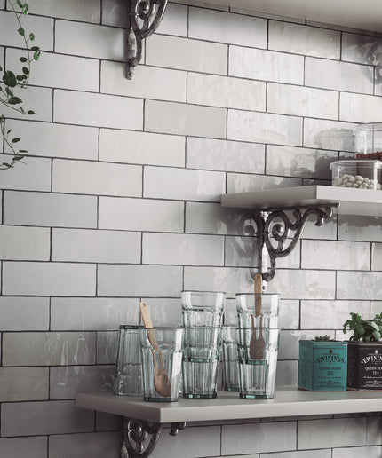 white subway tiles 2x8 artisan equipe ceramicas spanish wall tiles