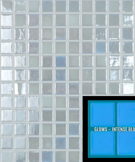 fireglass squares glass mosaic 1x1 fireglass 412 pearl white