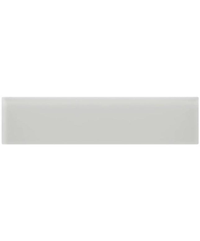 glass subway tile matte 2x8 Glass Fog