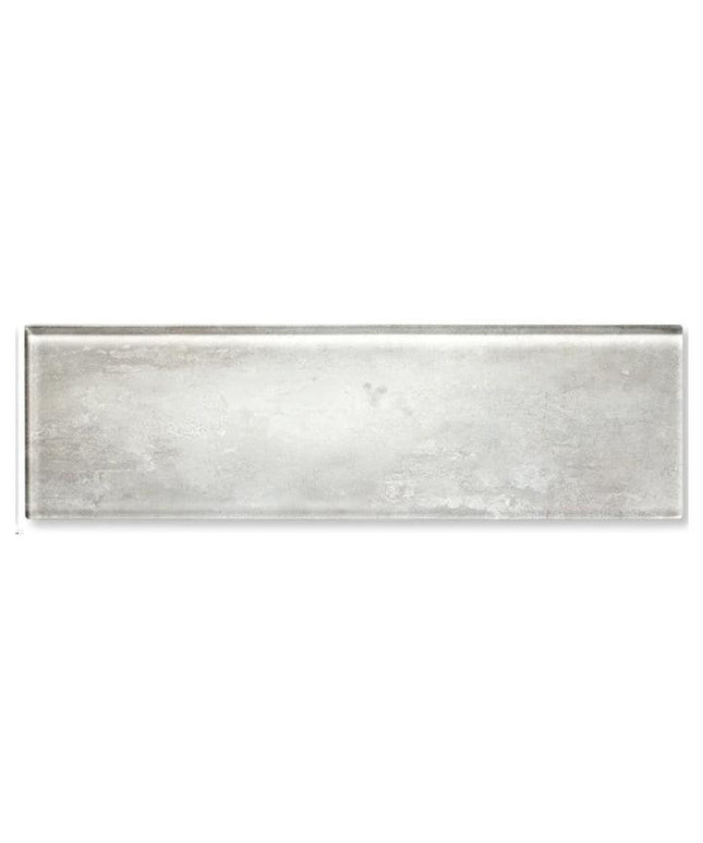impressions rectangle glass tile gloss 2x8 Impressions Fossil