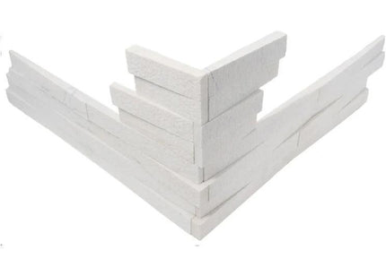 interwoven corner marble tile honed Alabaster Honed Corner