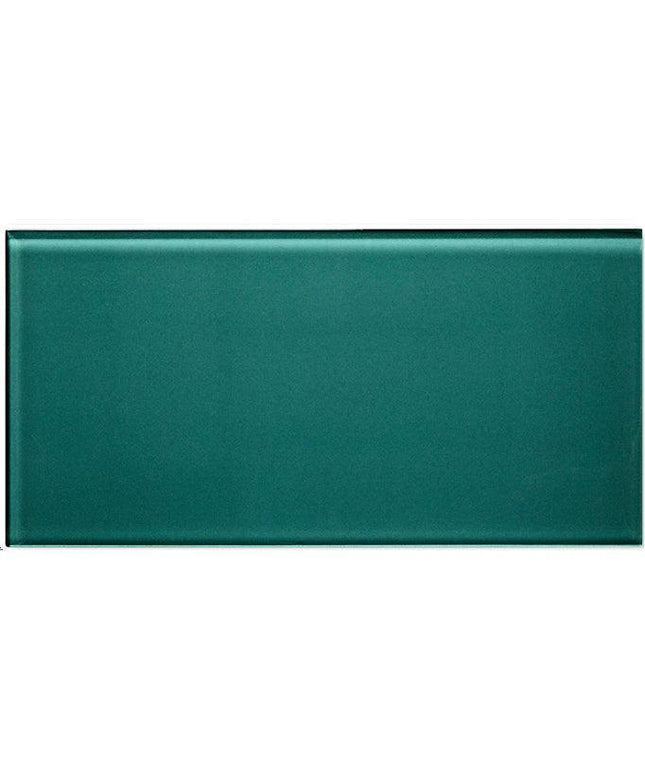 glass subway tile gloss 6x12 Glass Azure