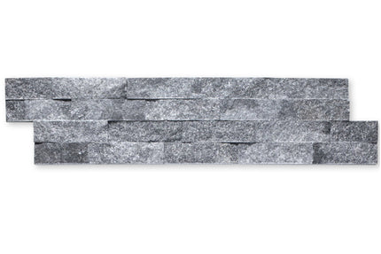 ledger panel split face textured wall tile Ledger Panel Frost White