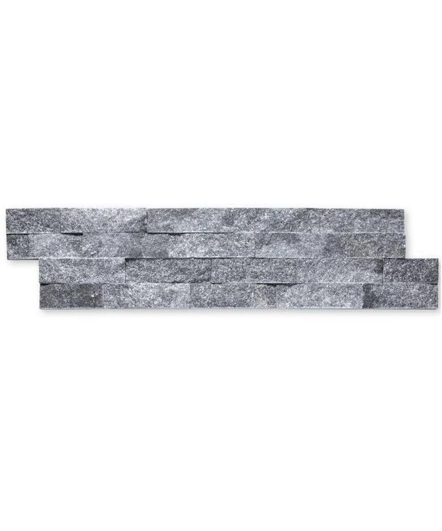 ledger panel split face textured wall tile Ledger Panel Frost White