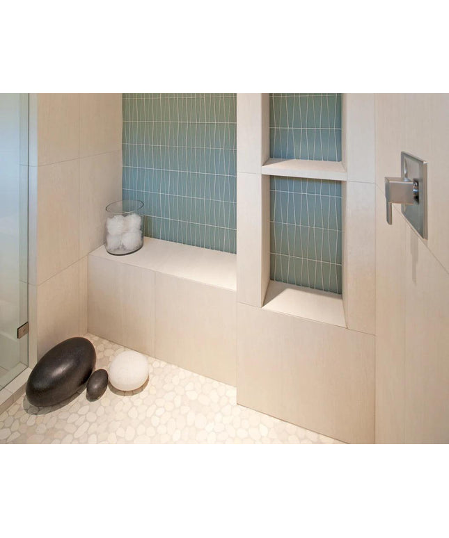 Level-Pebble-Antique-Timor-White-Install