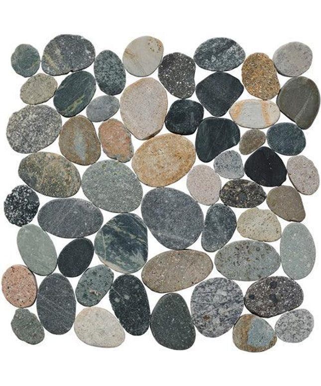 level pebble honed tile LP Java Grey