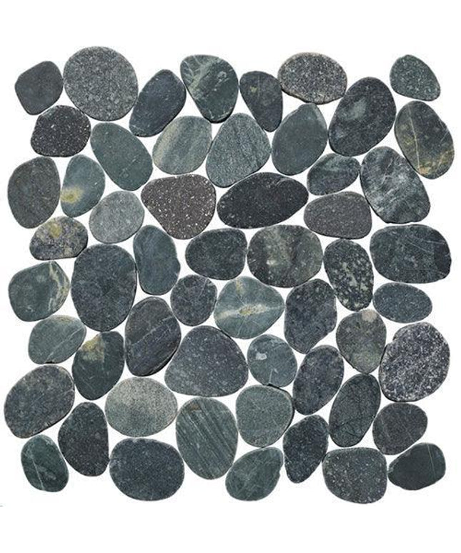 level pebble honed tile LP Medan Charcoal