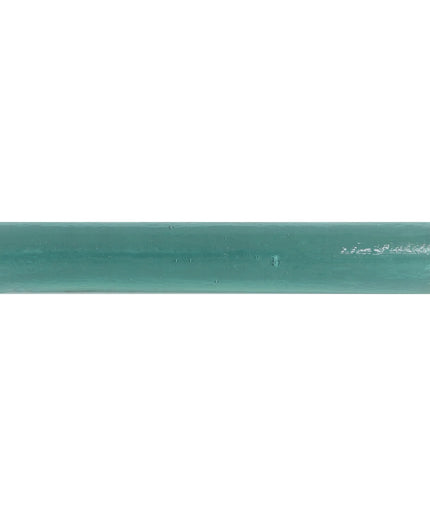 A single long, thin rectangular tile in a glossy teal green color, shown horizontally against a plain white background.