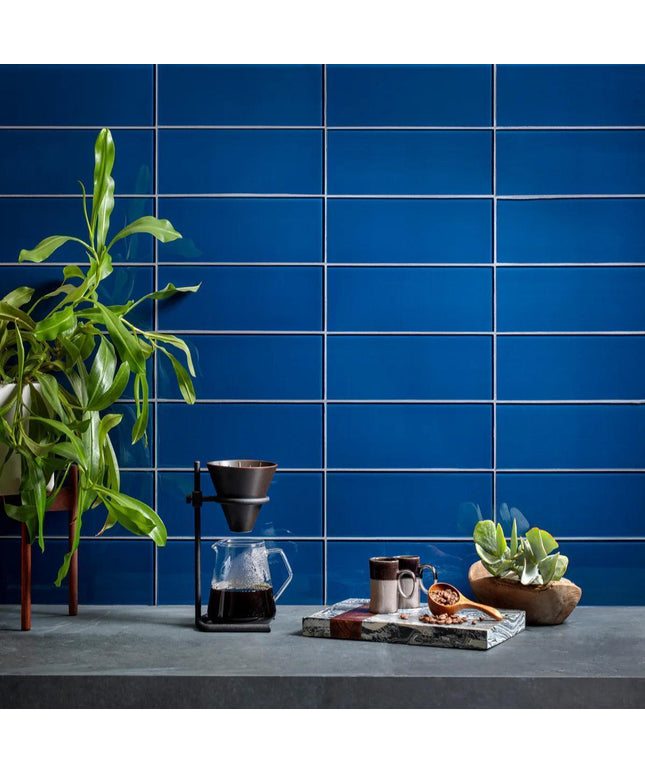 midnight glass wall tiles