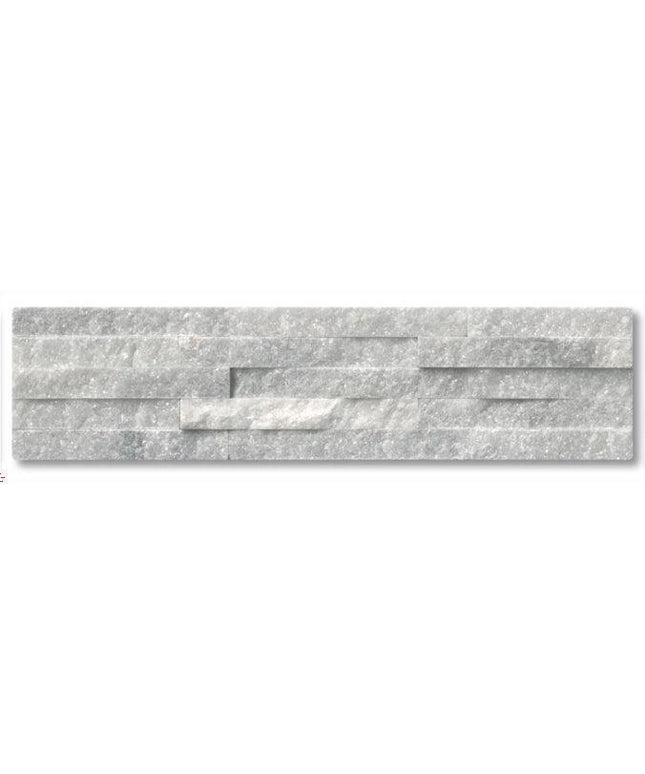 mini split face textured wall tile Mini Budi Creme