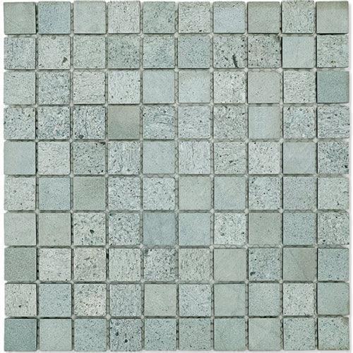 Sukabumi select mosaic tile honed 1.25x1.25 pool and shower tiles.