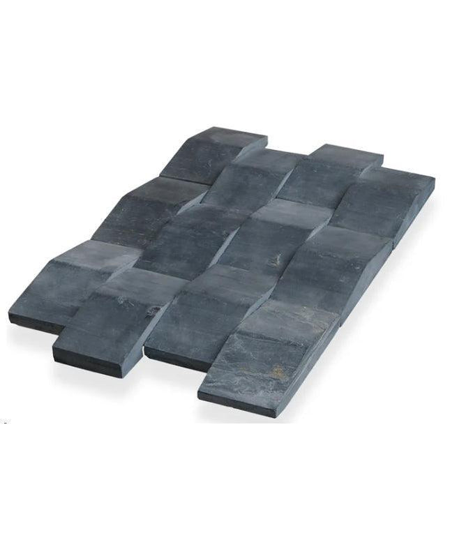 new wave dimensional wall tile honed New Wave Sutra Black