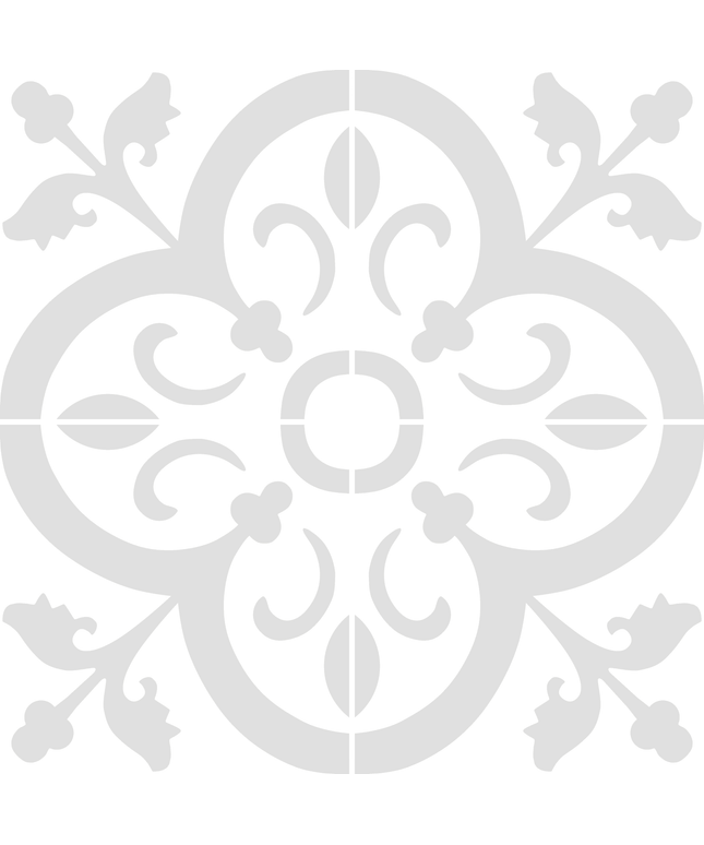 Frame 15 Decorative Field Tile 6X6
