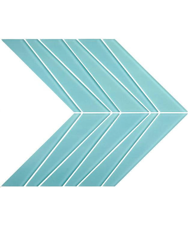 palms glass mosaic tile matte Palms Tule