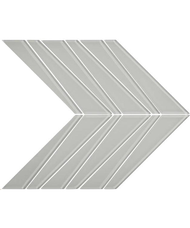 palms glass mosaic tile gloss Palms Fog