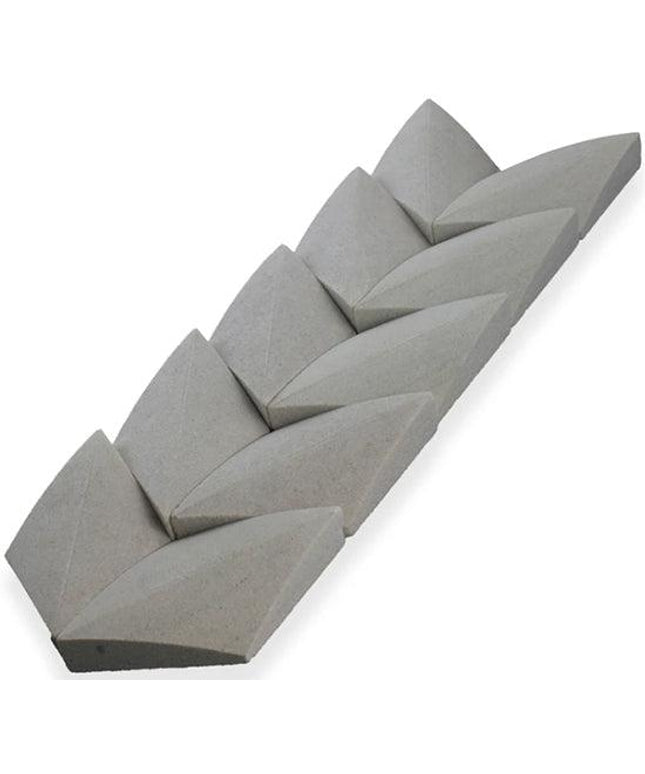 paragon chevron dimensional wall tile honed Chevron Honed Sandstone Mint