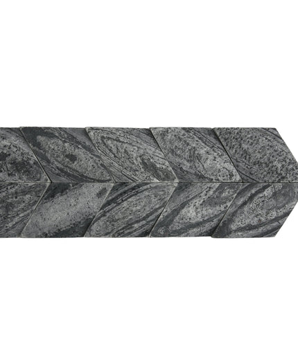 ParagonChevron_SilverQuartzite_Honed