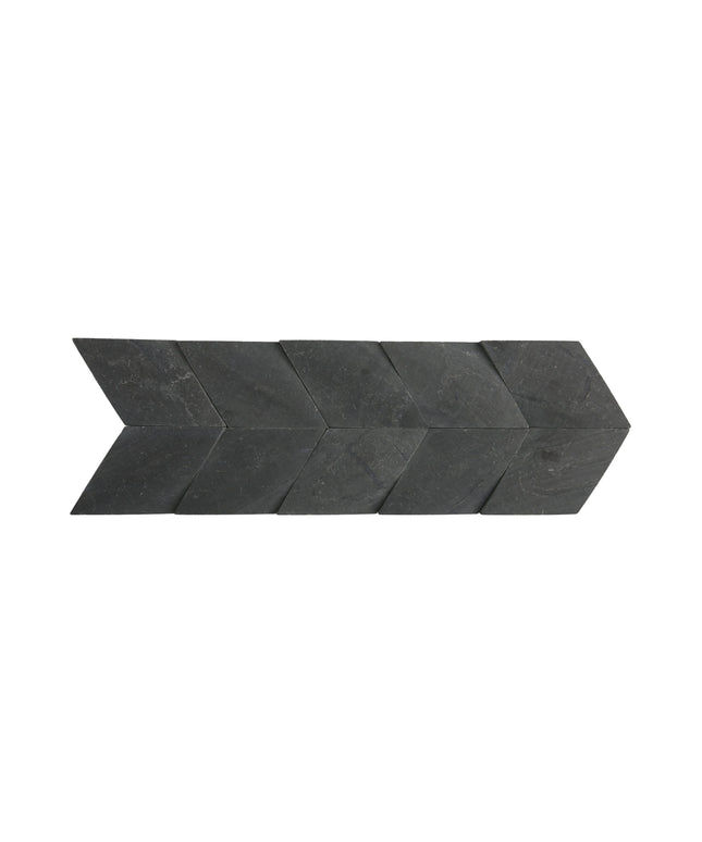 ParagonChevron_SutraBlack_Honed