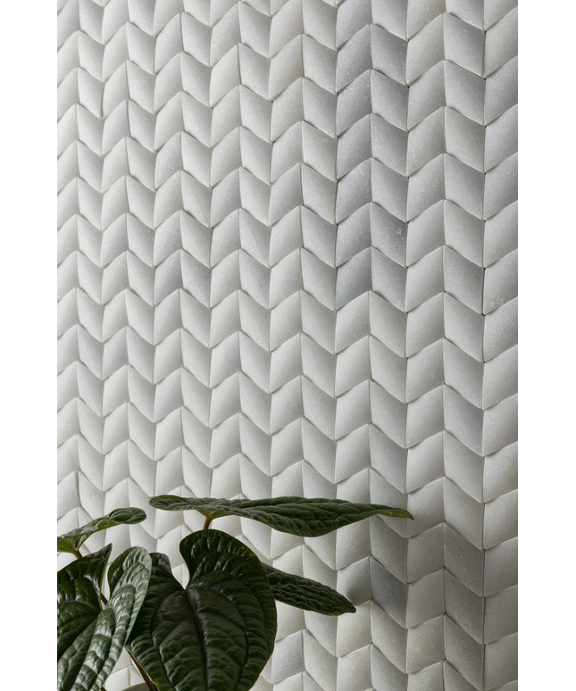 Paragon_Chevron_Crystal_White_Honed-walls