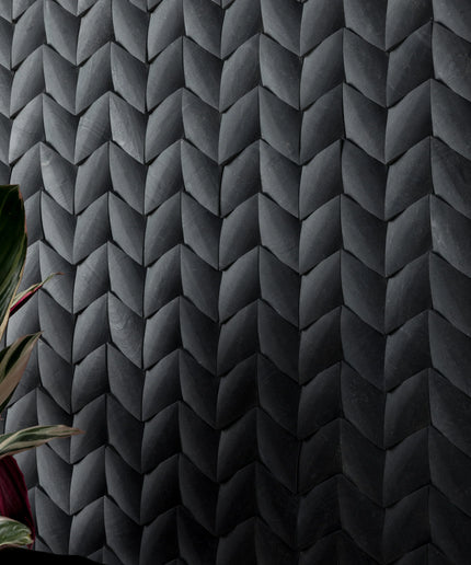 Paragon_Chevron_Sutra_Black_Honed-walls