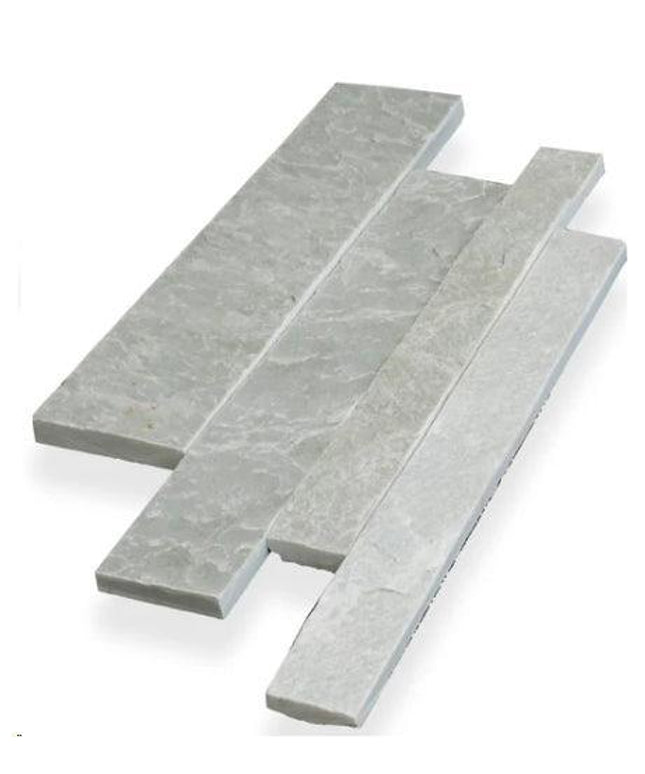 parallels split face textured wall tile Parallels Himachal White