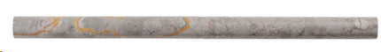 pencil trim marble tile honed Pencil Marble Volcano Grey