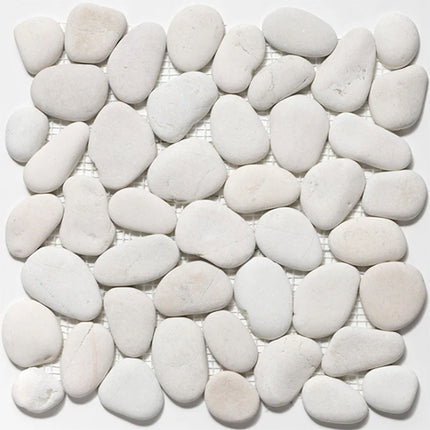 perfect pebble tile natural stone Perfect Pebble Antique Timor White