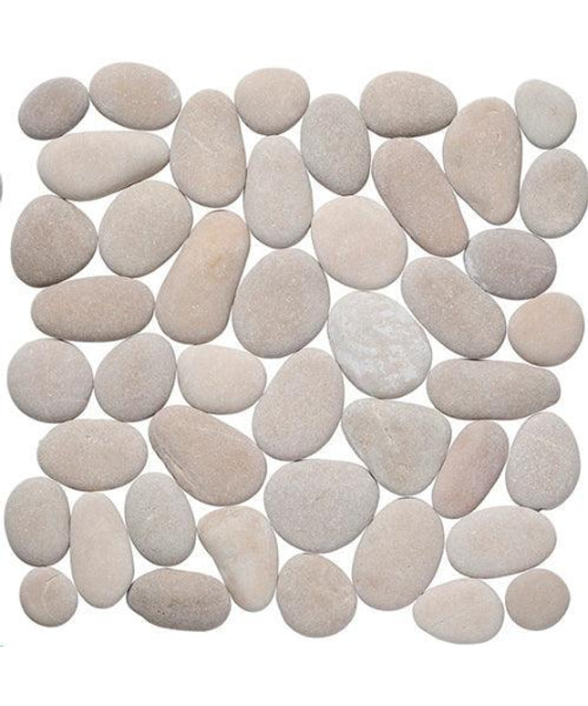 perfect pebble tile natural stone Perfect Pebble French Tan