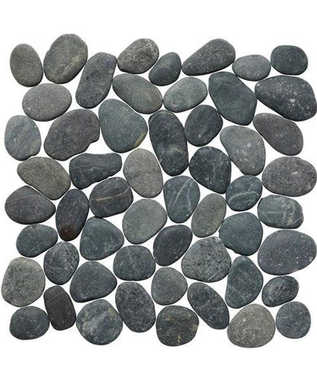 perfect pebble tile natural stone Perfect Pebble Medan Charcoal