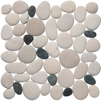 perfect pebble tile natural stone Perfect Pebble Poppy Seed