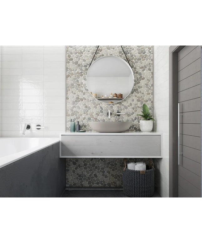 Perfect-Pebble-Sepia-Bathroom-Wall