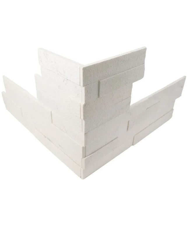 precipice corner dimensional wall tile Precipice Moonlit Bush Hammered