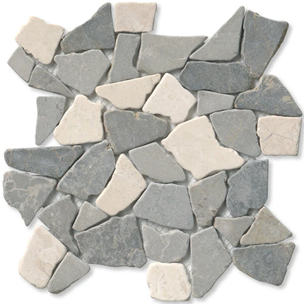 random tumbled mosaic stone tile Random Astoria