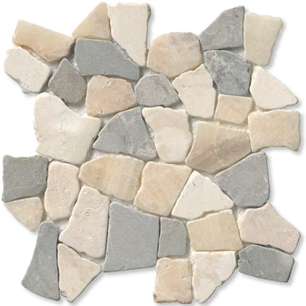 random tumbled mosaic stone tile Random Kalahari