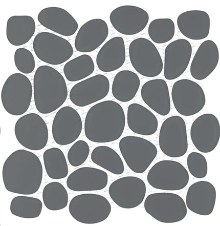 spindrift glass mosaic tile matte Spindrift Matte Graphite