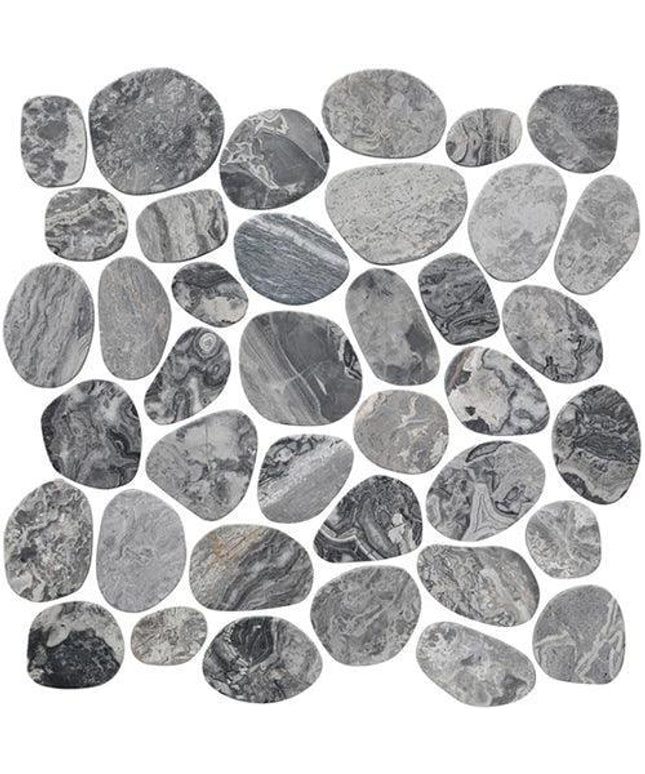 spindrift marble pebble tile honed Spindrift Marble Nebula