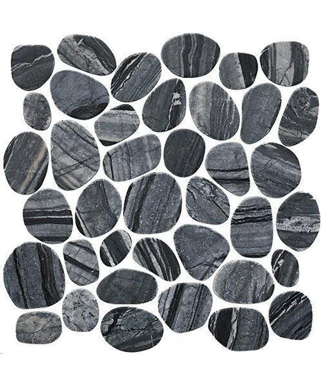 spindrift marble pebble tile honed Spindrift Marble Tempest